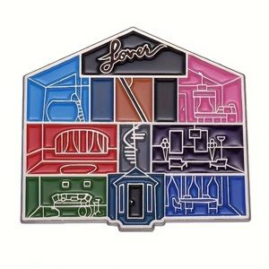 Taylor Swift Themed Enamel Pin of the Lover House Showing the Eras Brand NEW